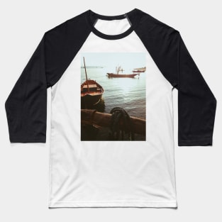 Boats at Sunset Baseball T-Shirt